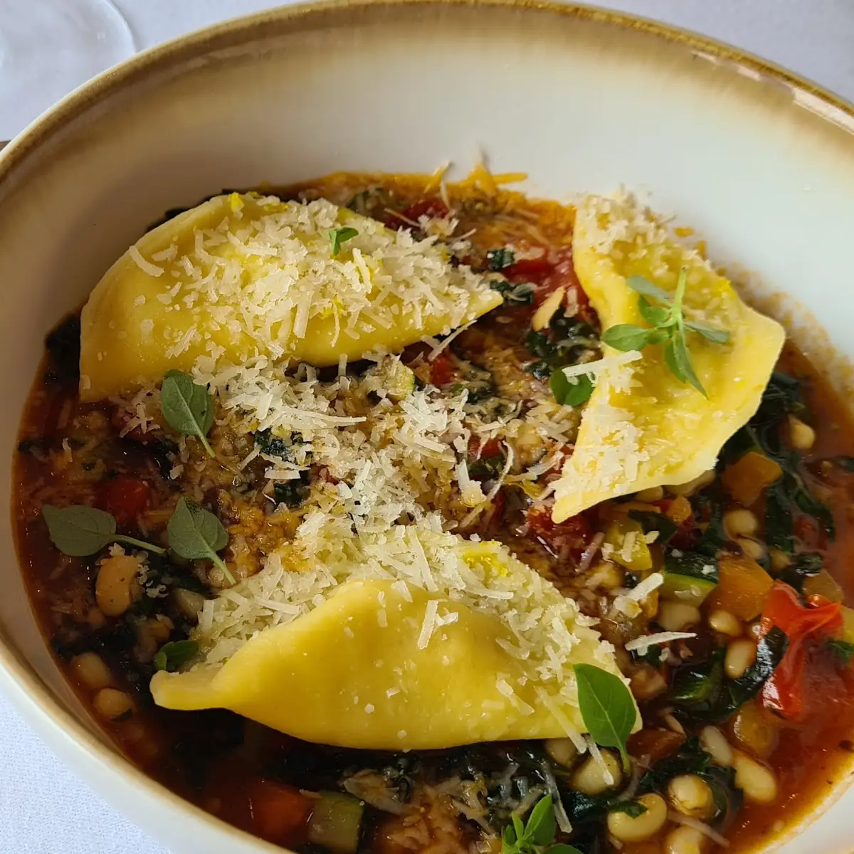 Zitronenravioli