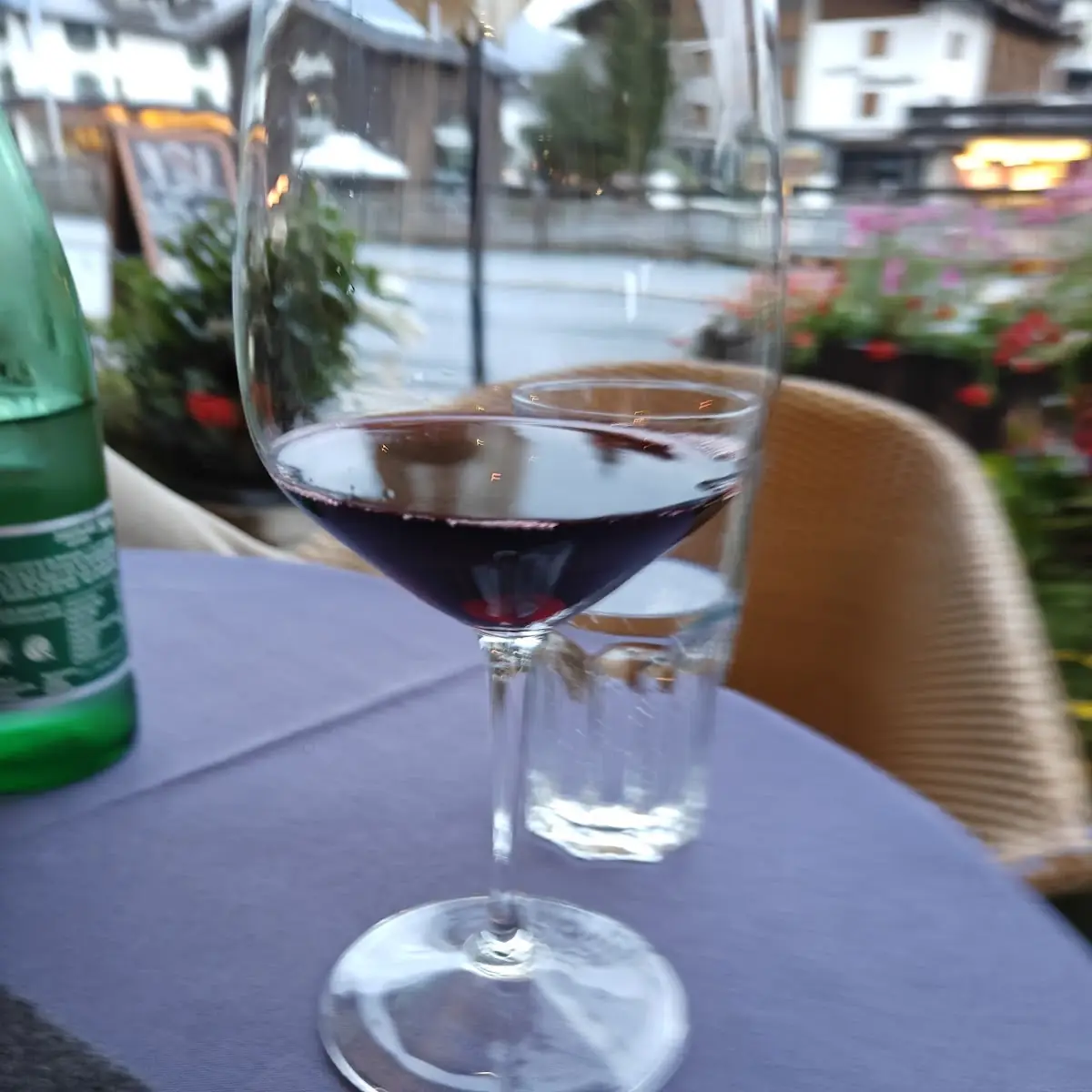Empty Glass of Wine