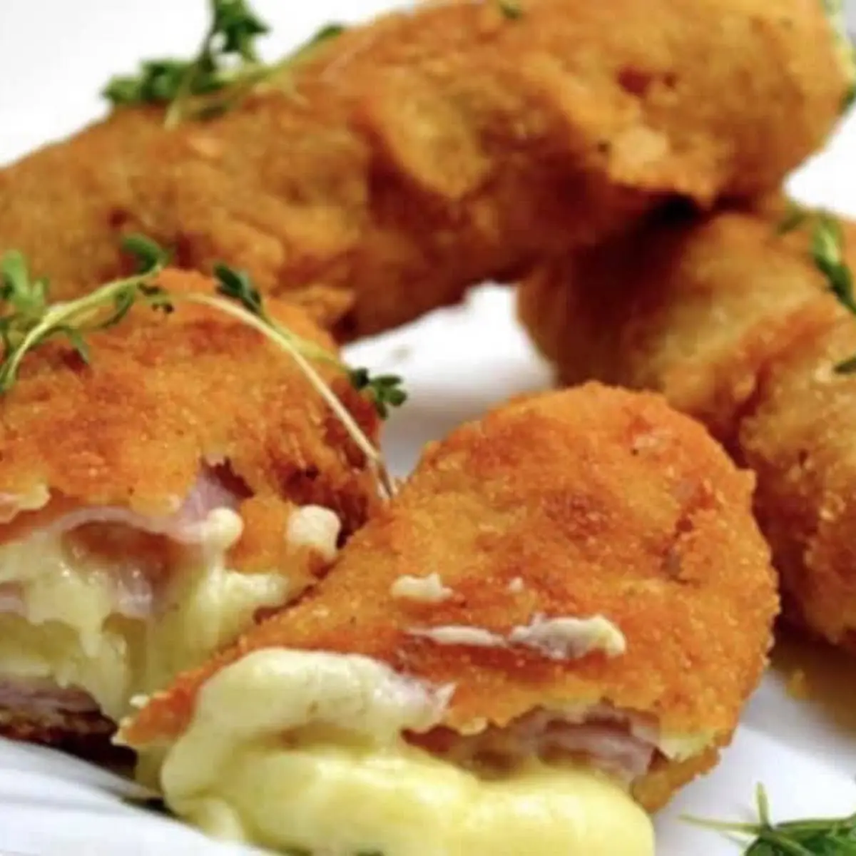 Schinken Käse Röllchen Mit Reis