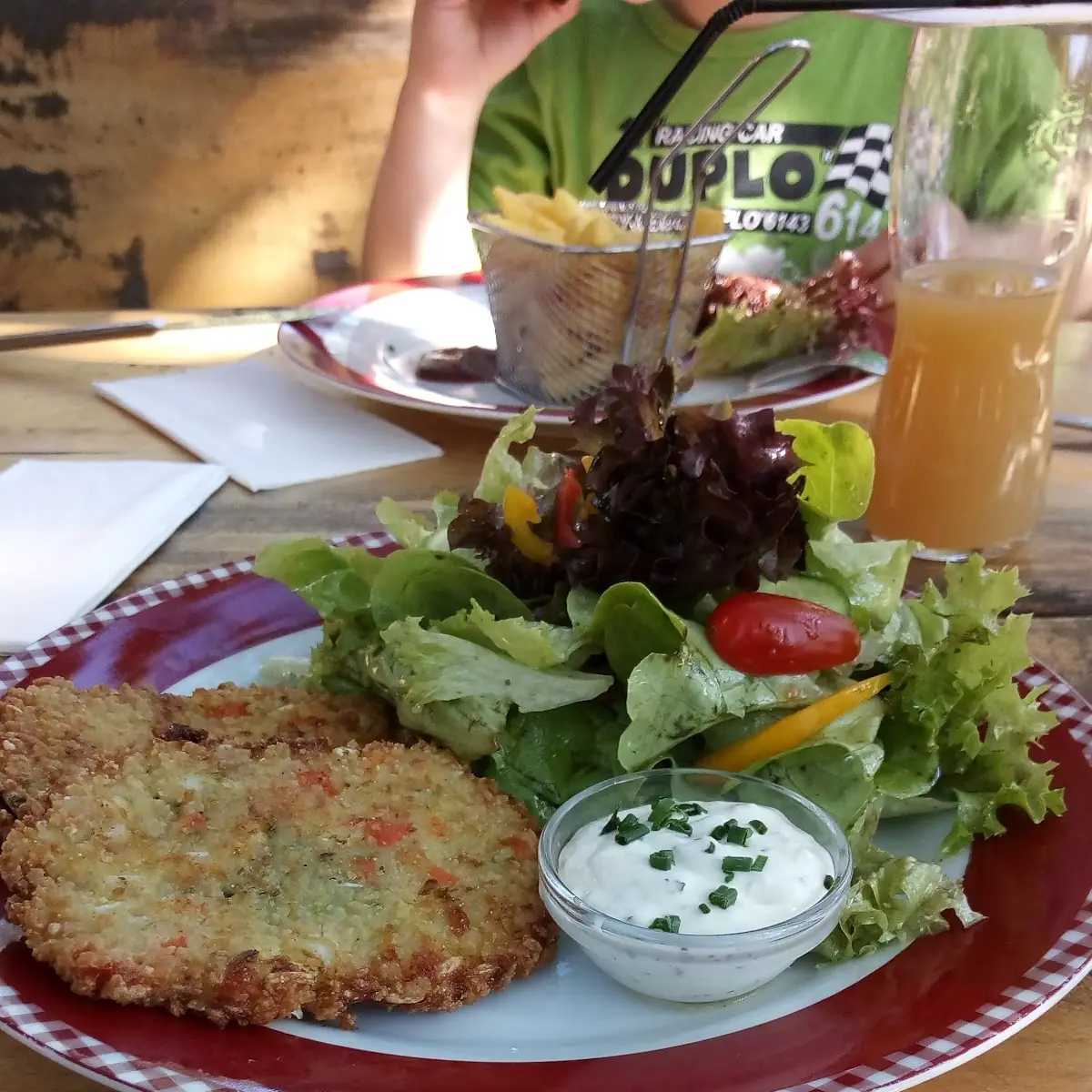 Gemüseschnitzel