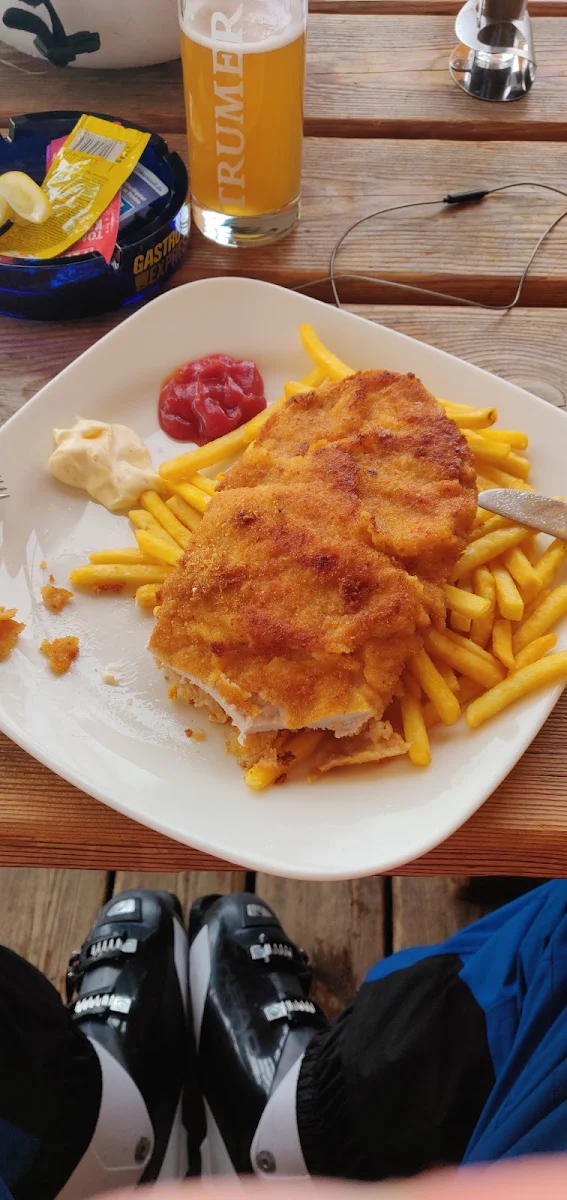 Schnitzel Mit Pommes