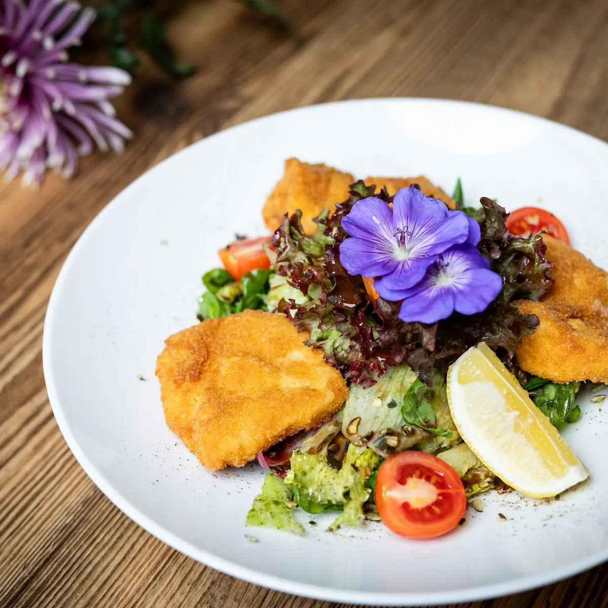 Backhendl-salat