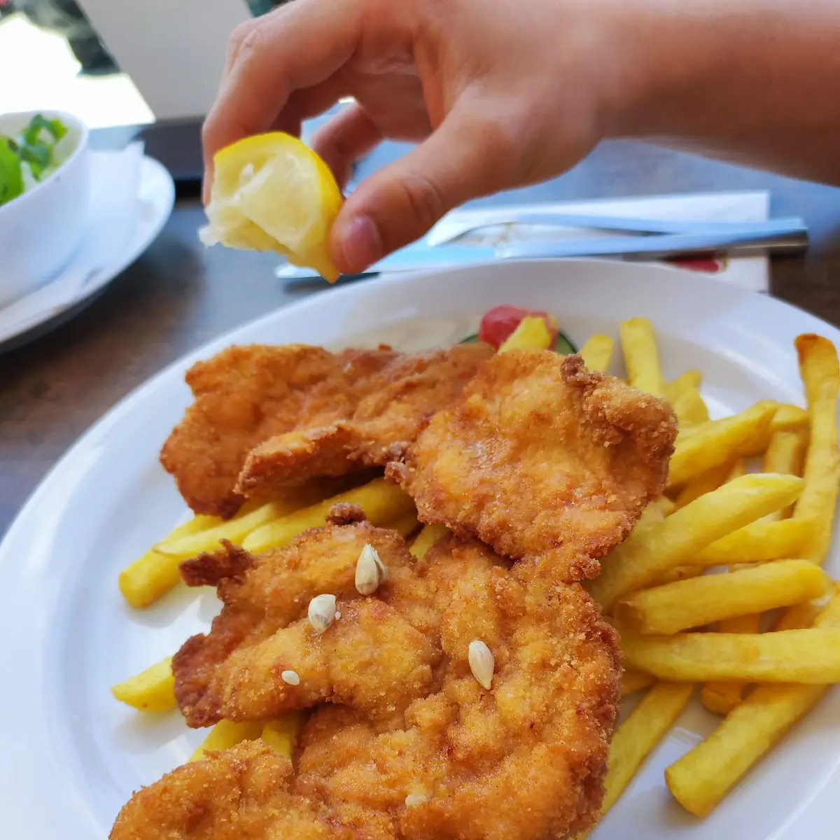 Putenschnitzel Mit Kartoffeln