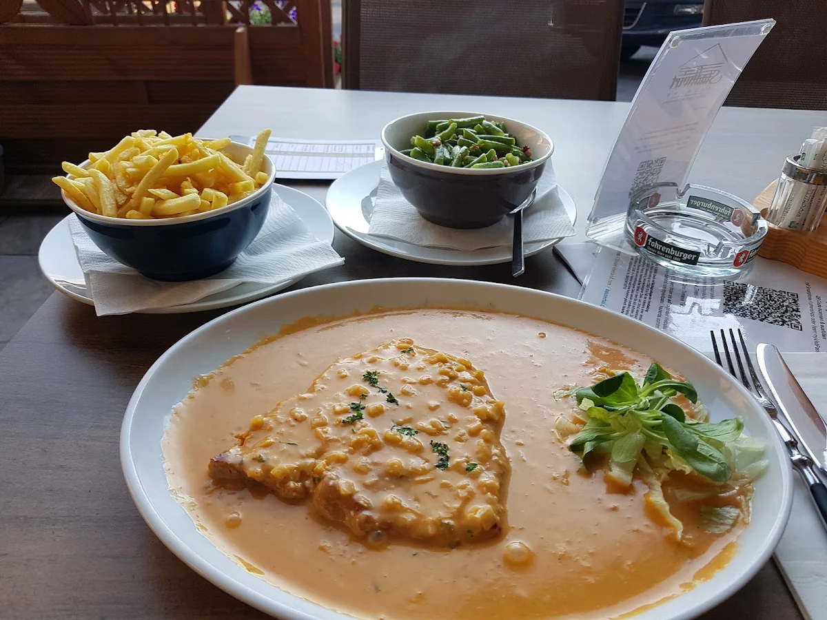 Knoblauchschnitzel
