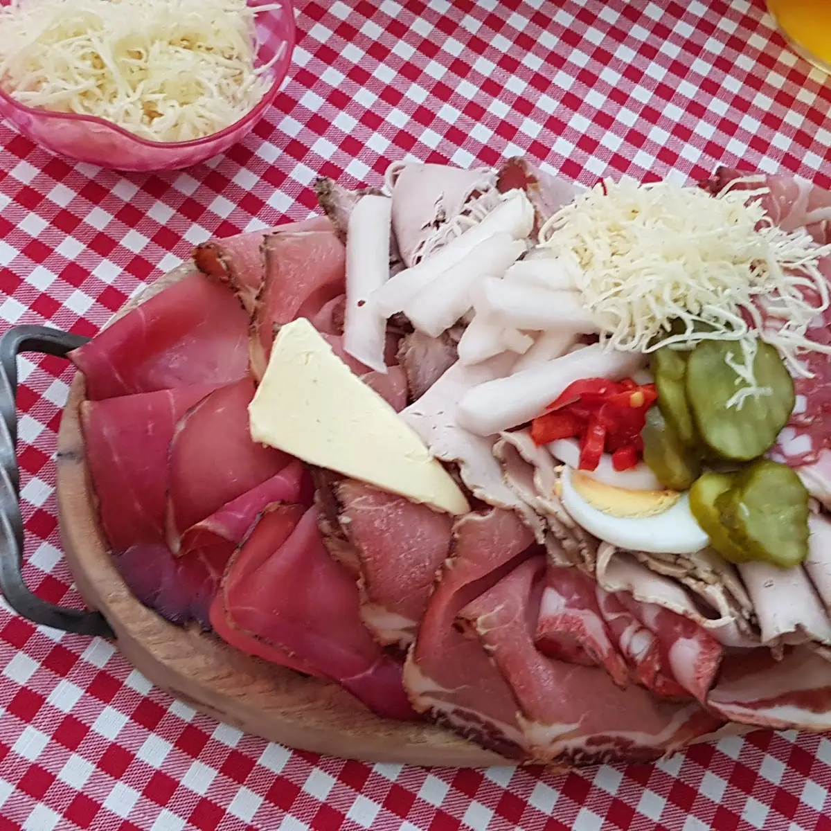 Speckjause Inkl Brot
