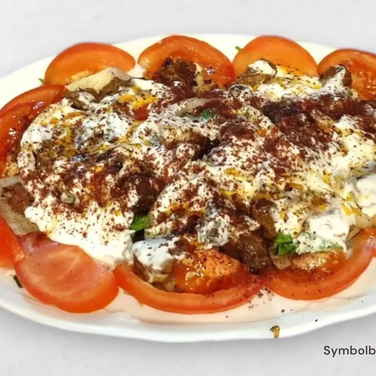 Tirit Kalbfleisch Auf Fladenbrot