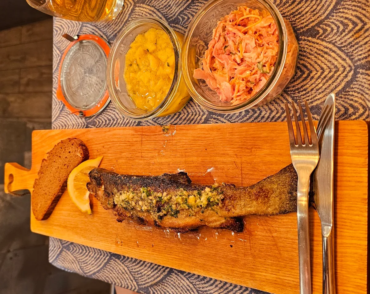 Grilled Saibling