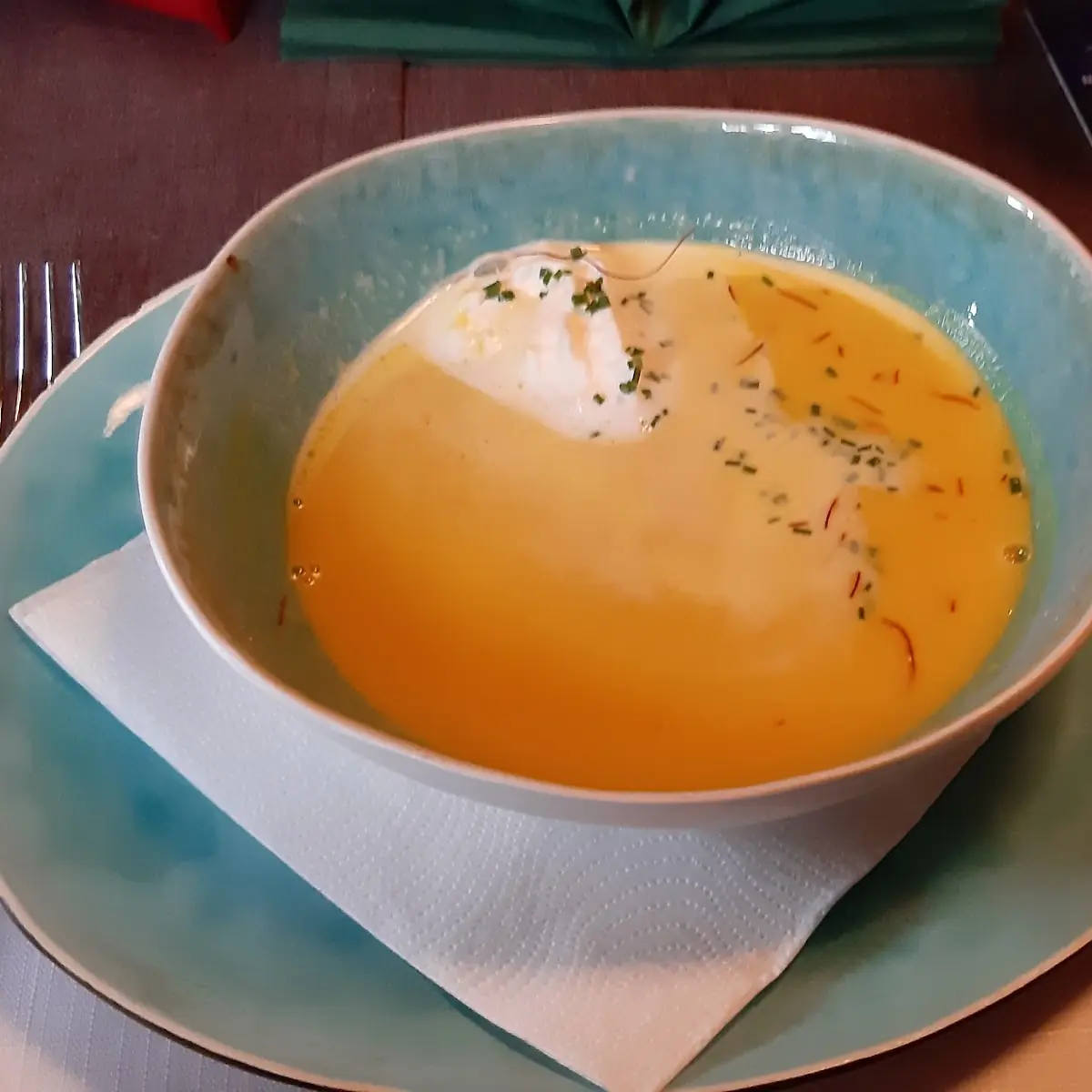 Kübiscreme Suppe