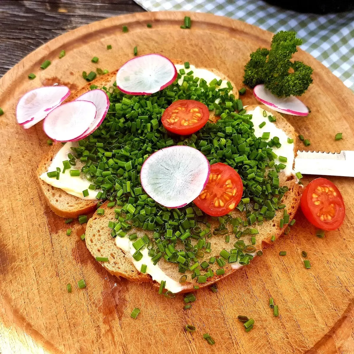 Schnittlauchbrot