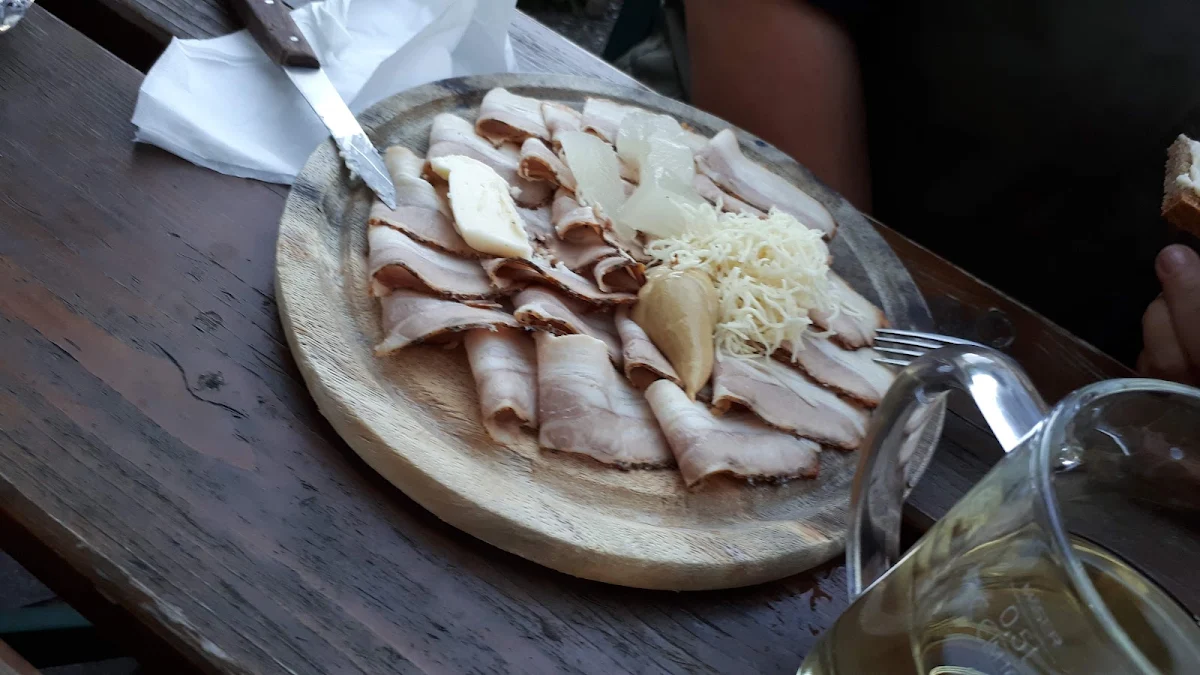 Schweinbratenplatte