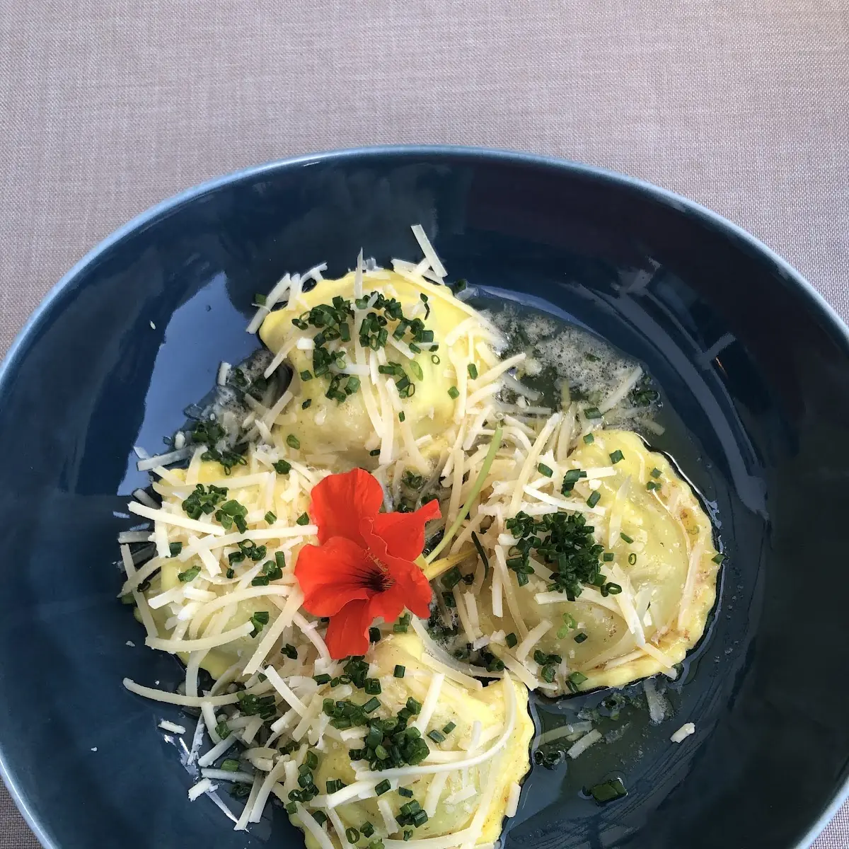 Gefüllte Nudeln Mit Kartoffeln