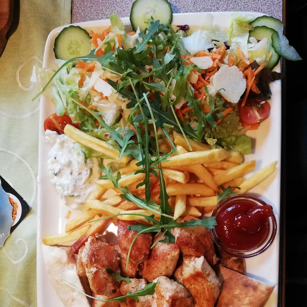 Hähnchen Grillteller