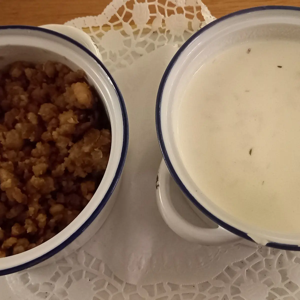 Bohnensterz Und Rahmsuppe
