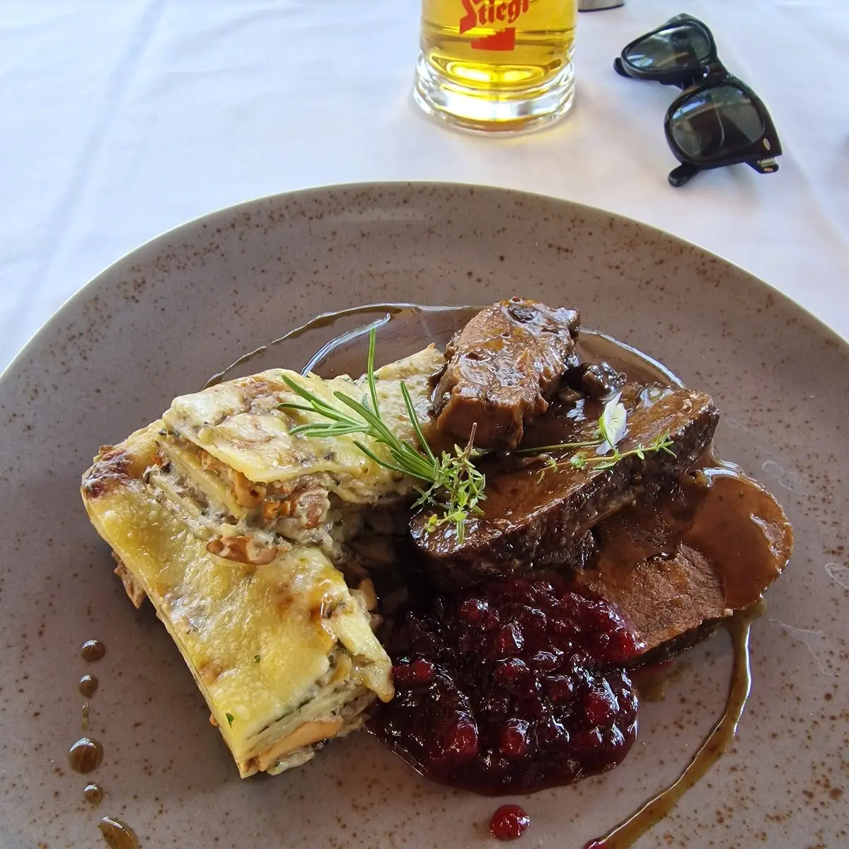 Geschmorter Wildbraten