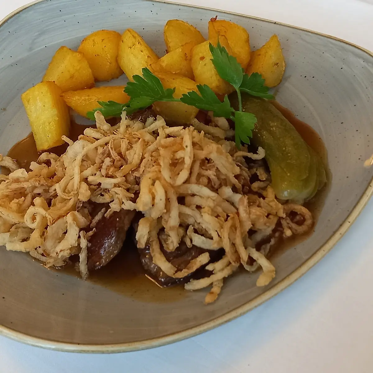 Zwiebelrostbraten