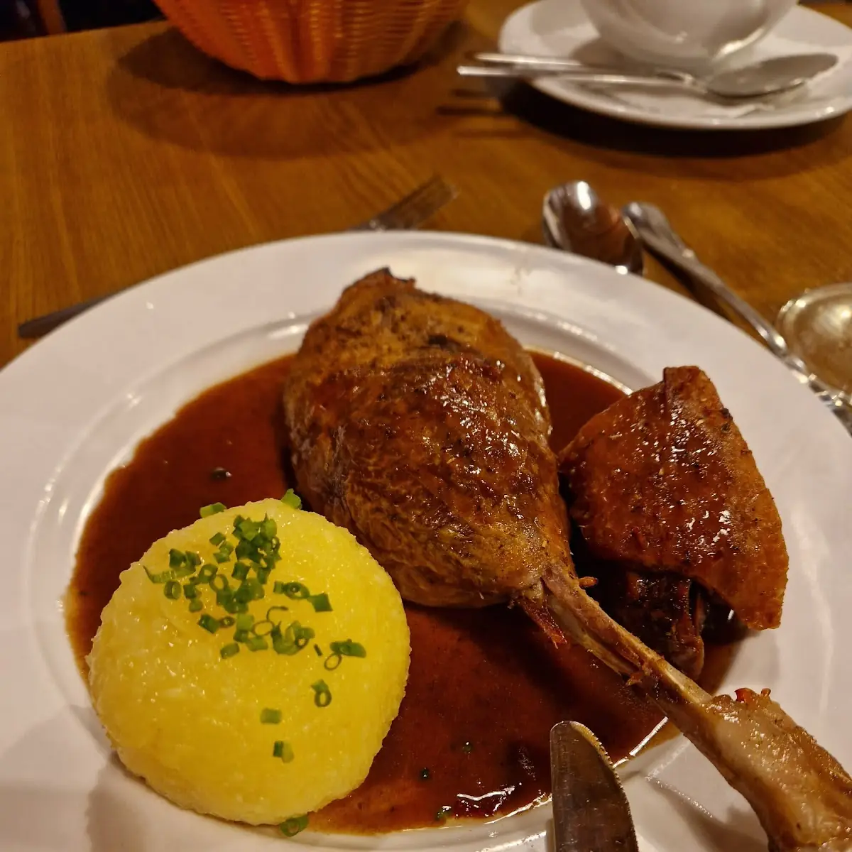 Gansl Erdäpfelknödel