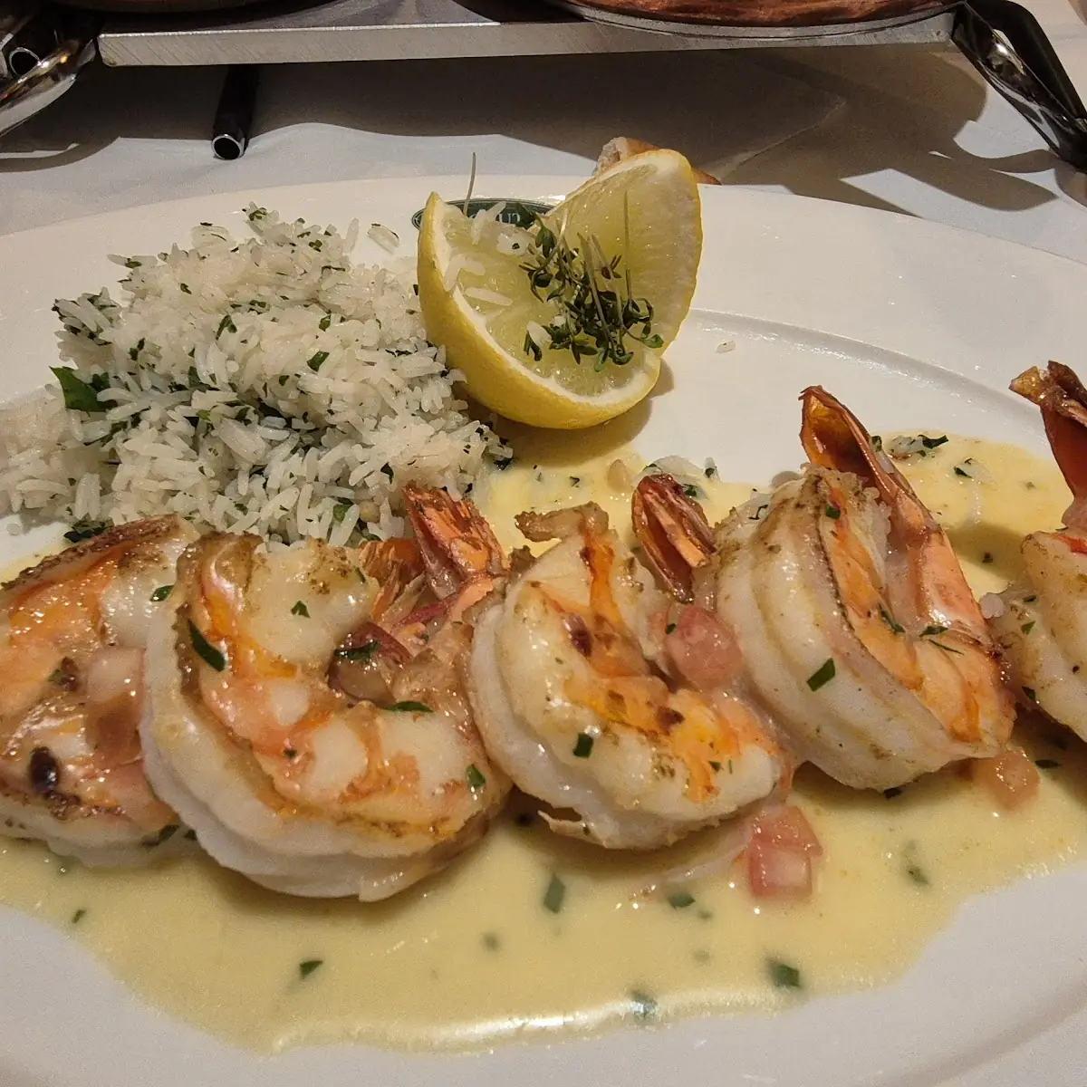 Gegrillte Scampi