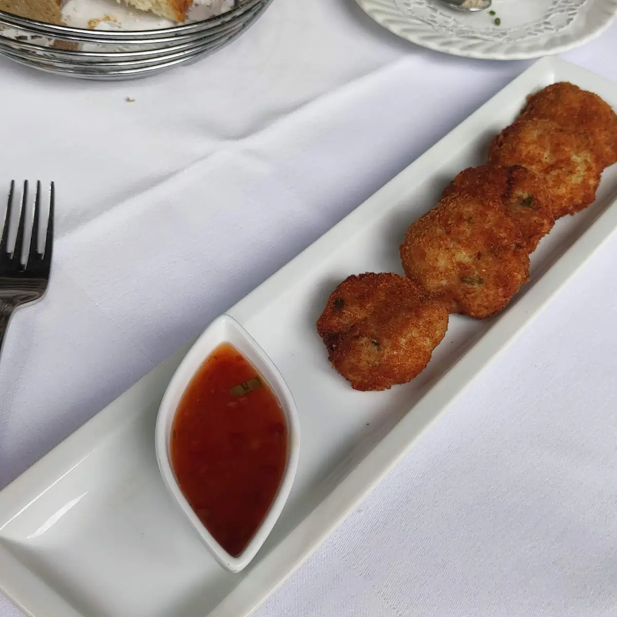 Forellenlaibchen Mit Chili Chutney