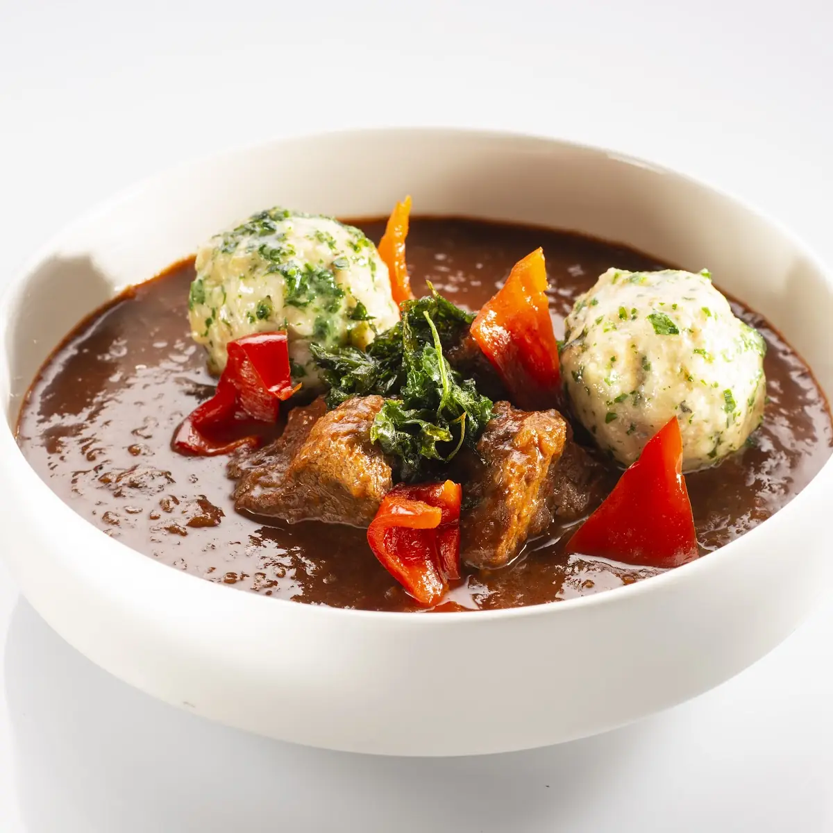 Beef Broth with a Choice of the Following Garnish