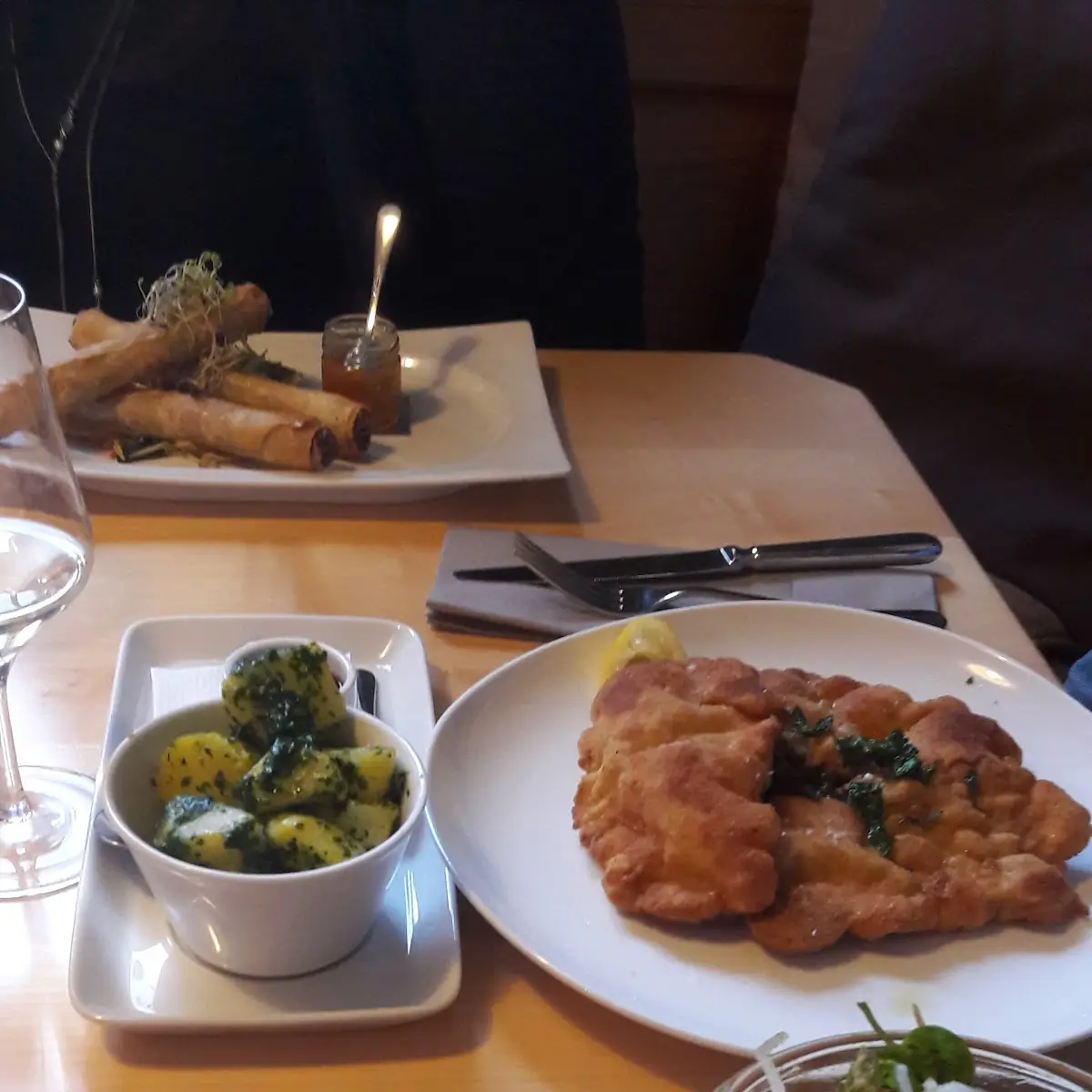 Wiener Schnitzel Mit Petersilie Kartoffeln