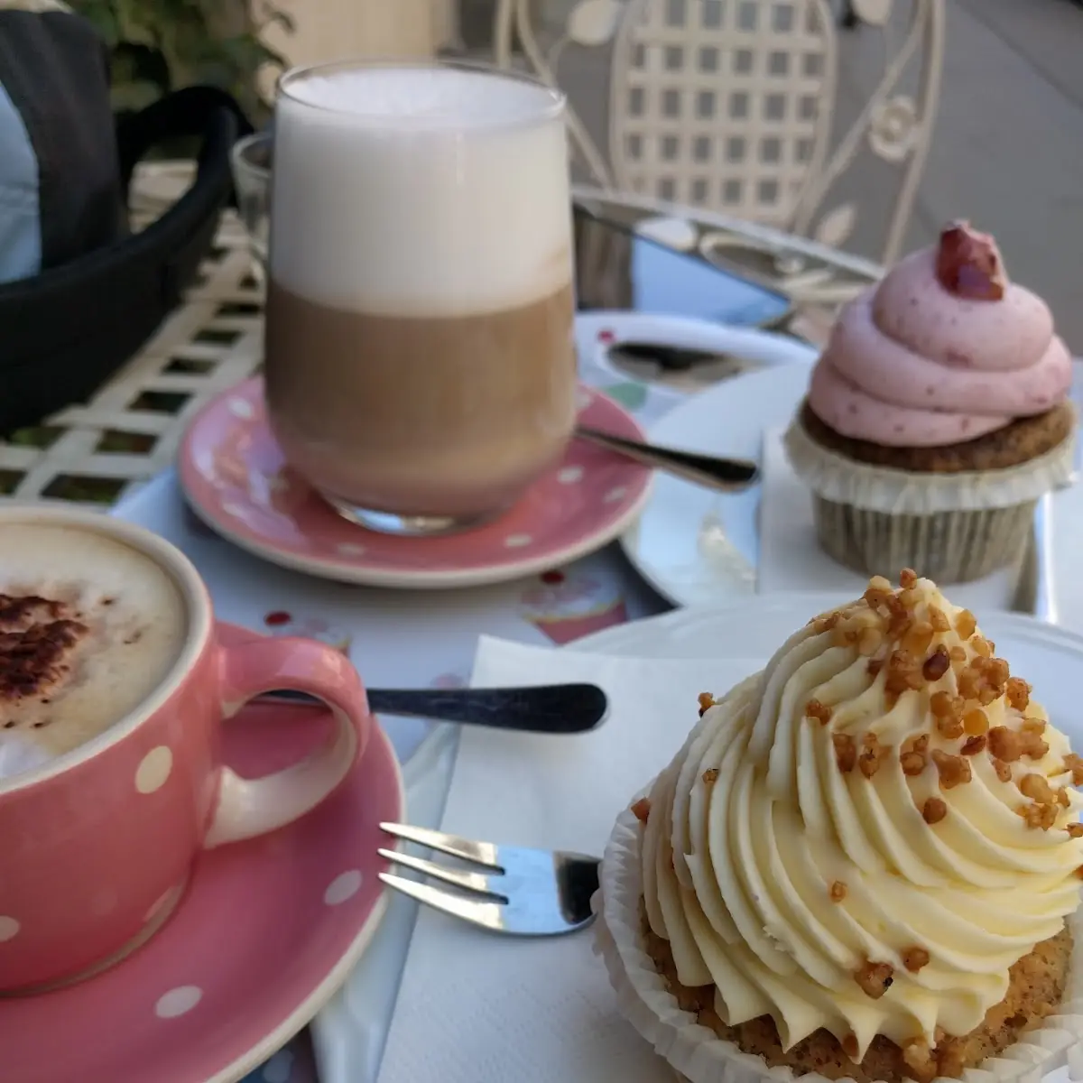 Cup Cakes & Kaffee