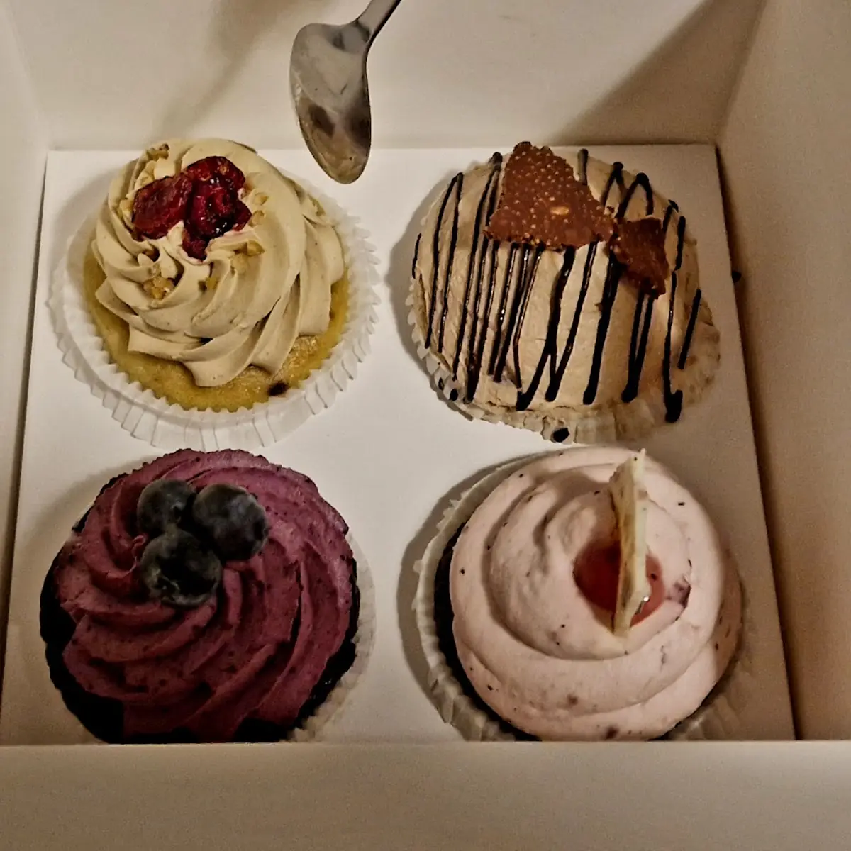 Heidelbeer Cupcake
