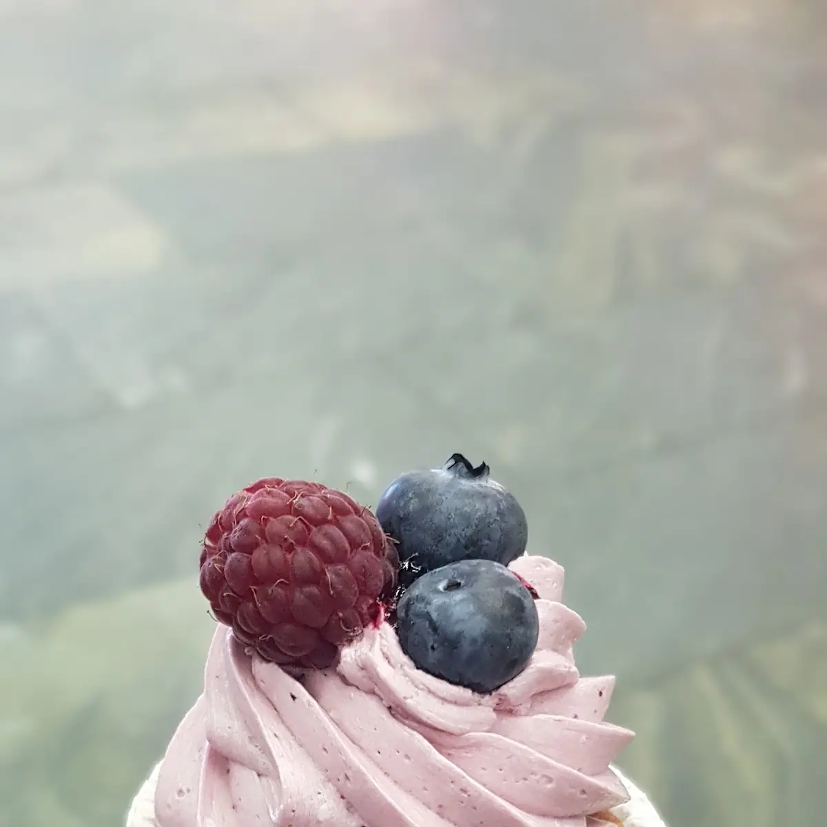 Waldbeer-cupcake Glutenfrei Vegan