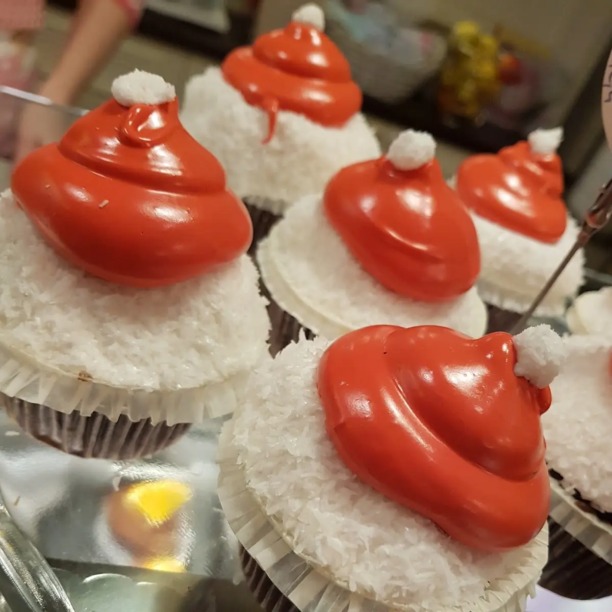 Weihnachtscupcake