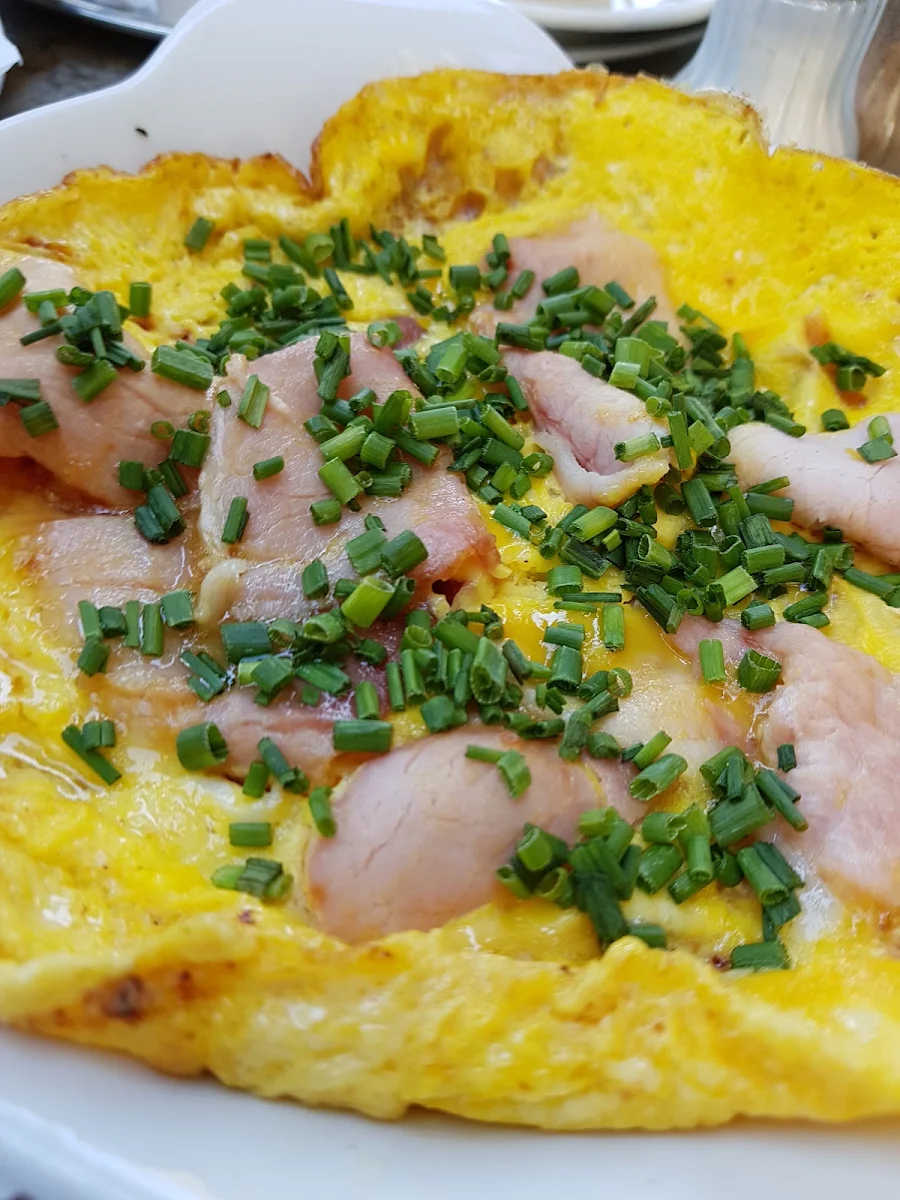 Eierspeis Mit Schinken