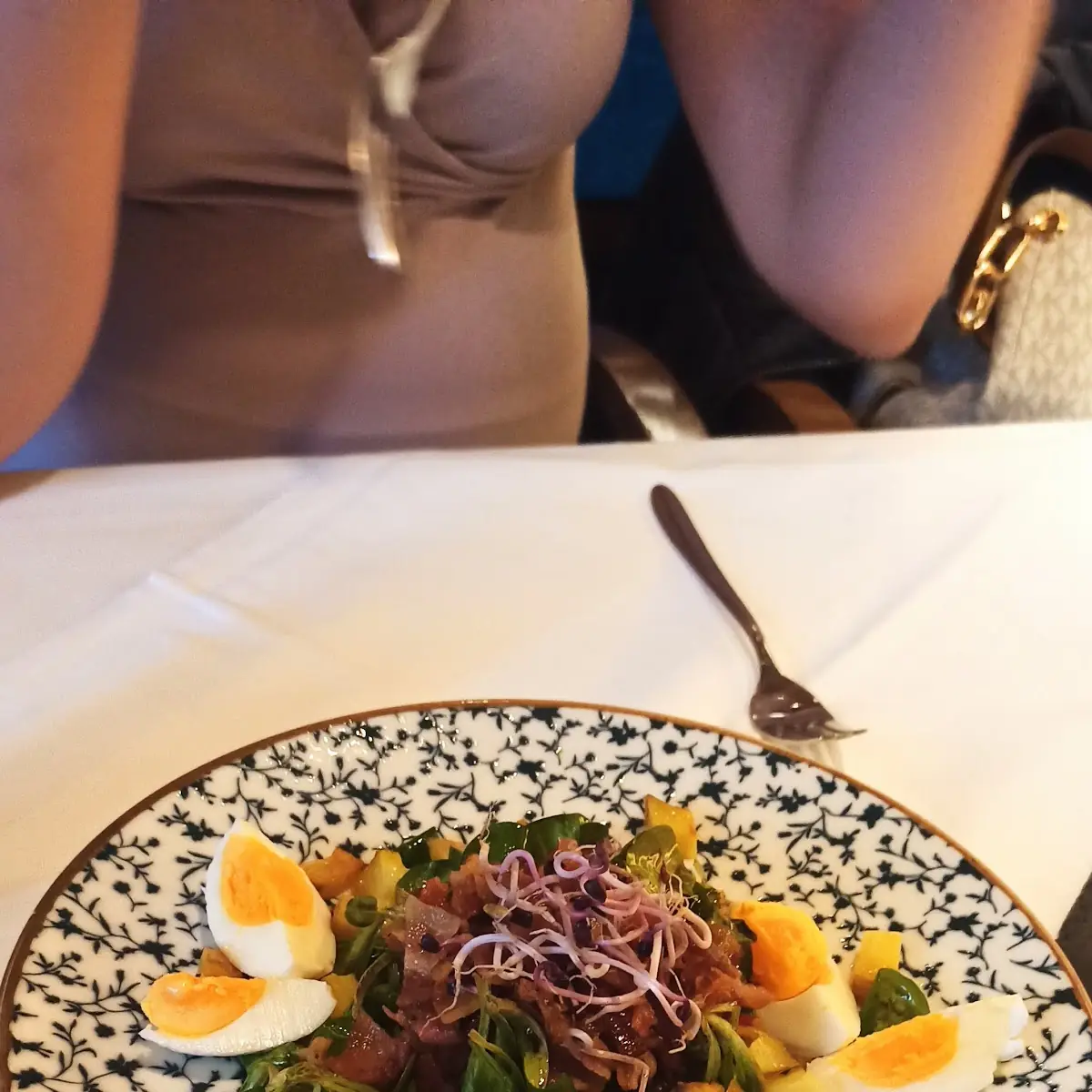 Vogerlsalat Mit Speck Und Ei