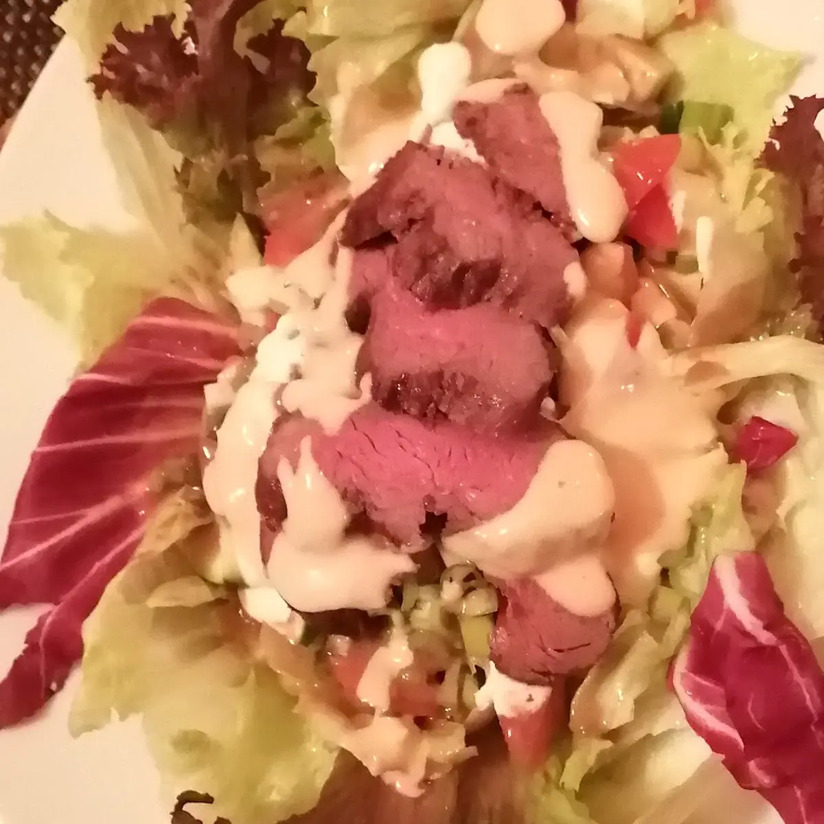 Filetsteak Salat