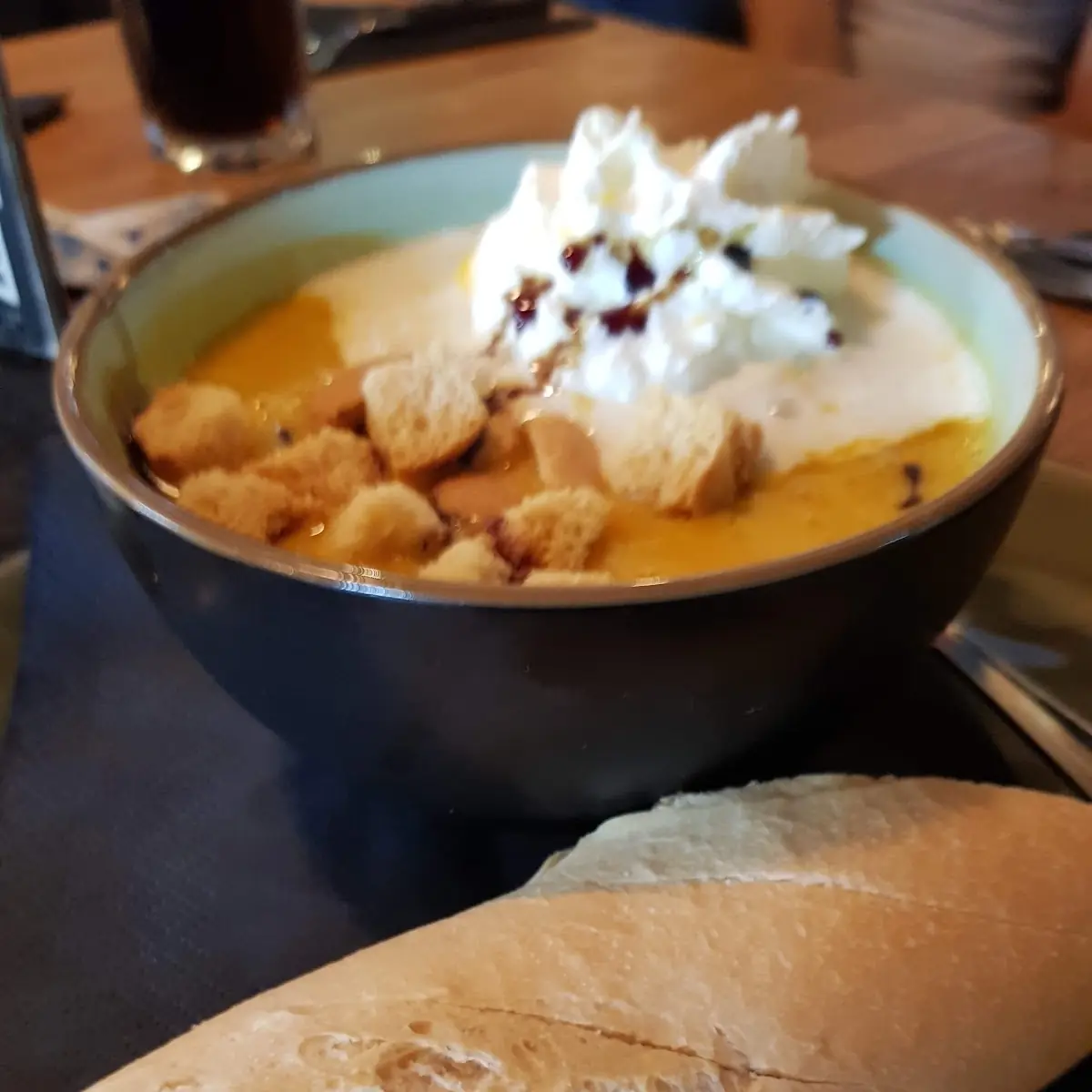 Kürbiscremesuppe