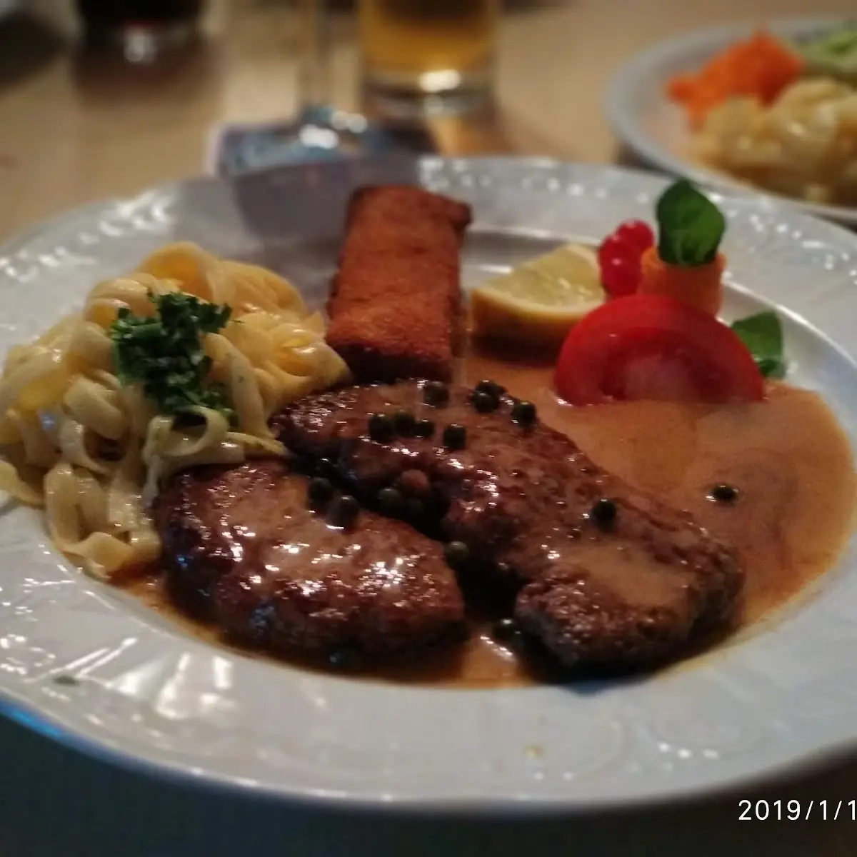 Wilschweinrücken In Pfeffersauce