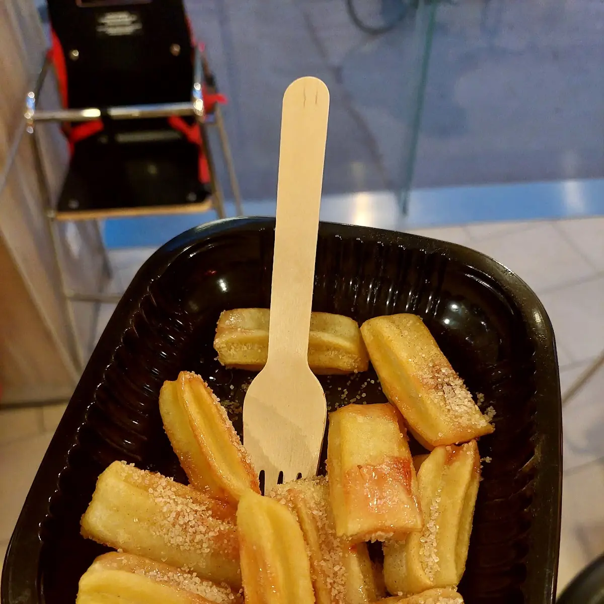 Churros Mit Erdbeersauce Sind Vegan