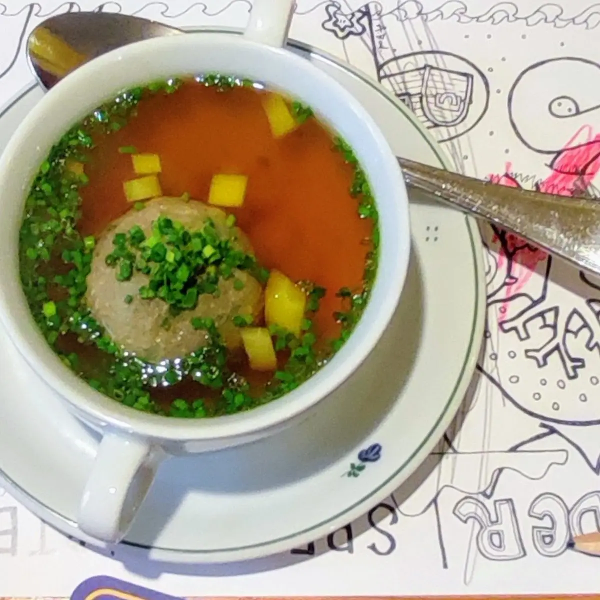Rindsuppe