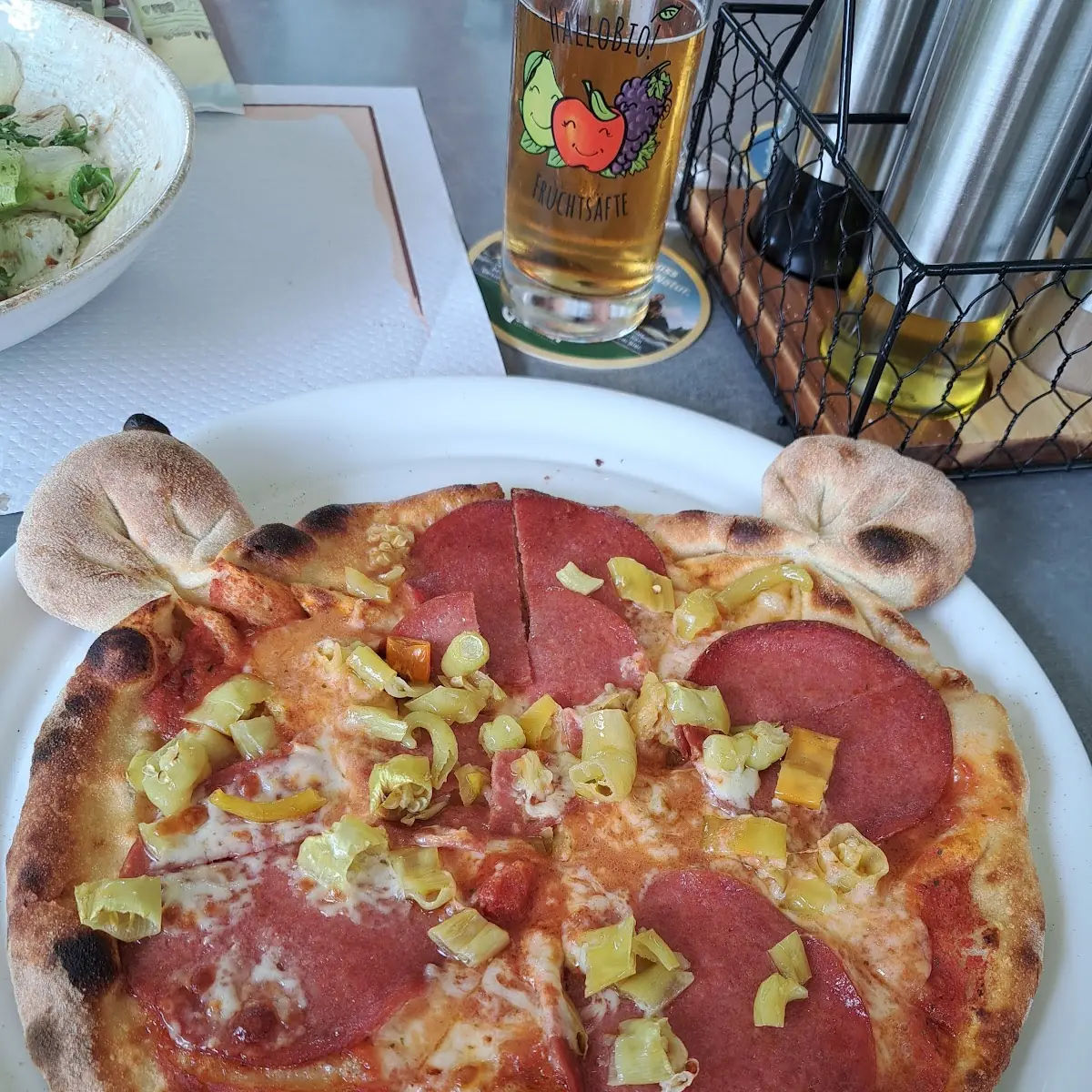 Eine Kinderpizza