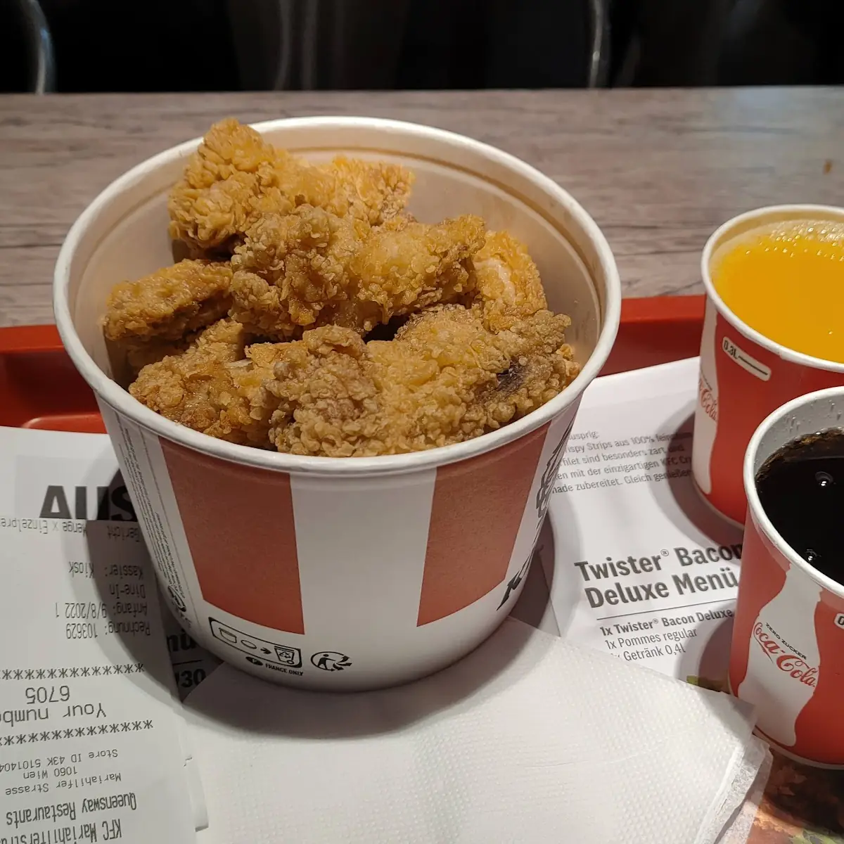 Hot Wings Bucket