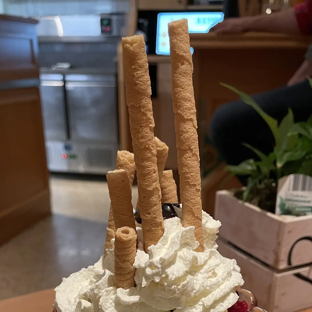 Heiße Schokolade Mit Ice
