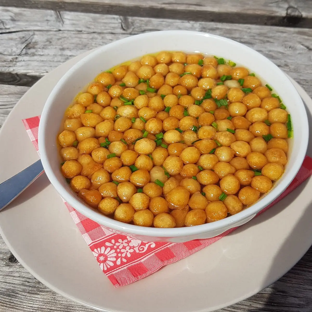 Backerbsensuppe