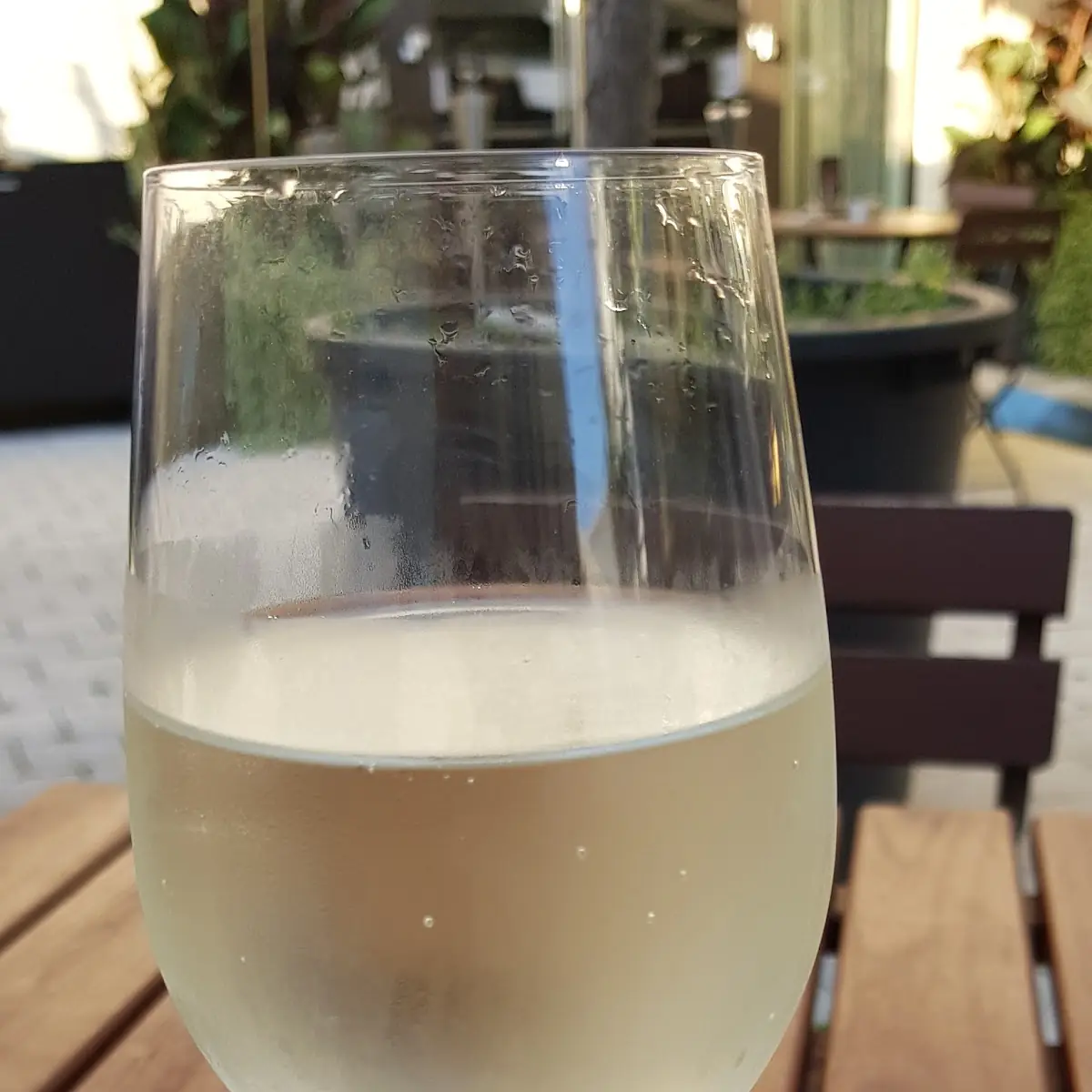 Gespritzter Weißwein