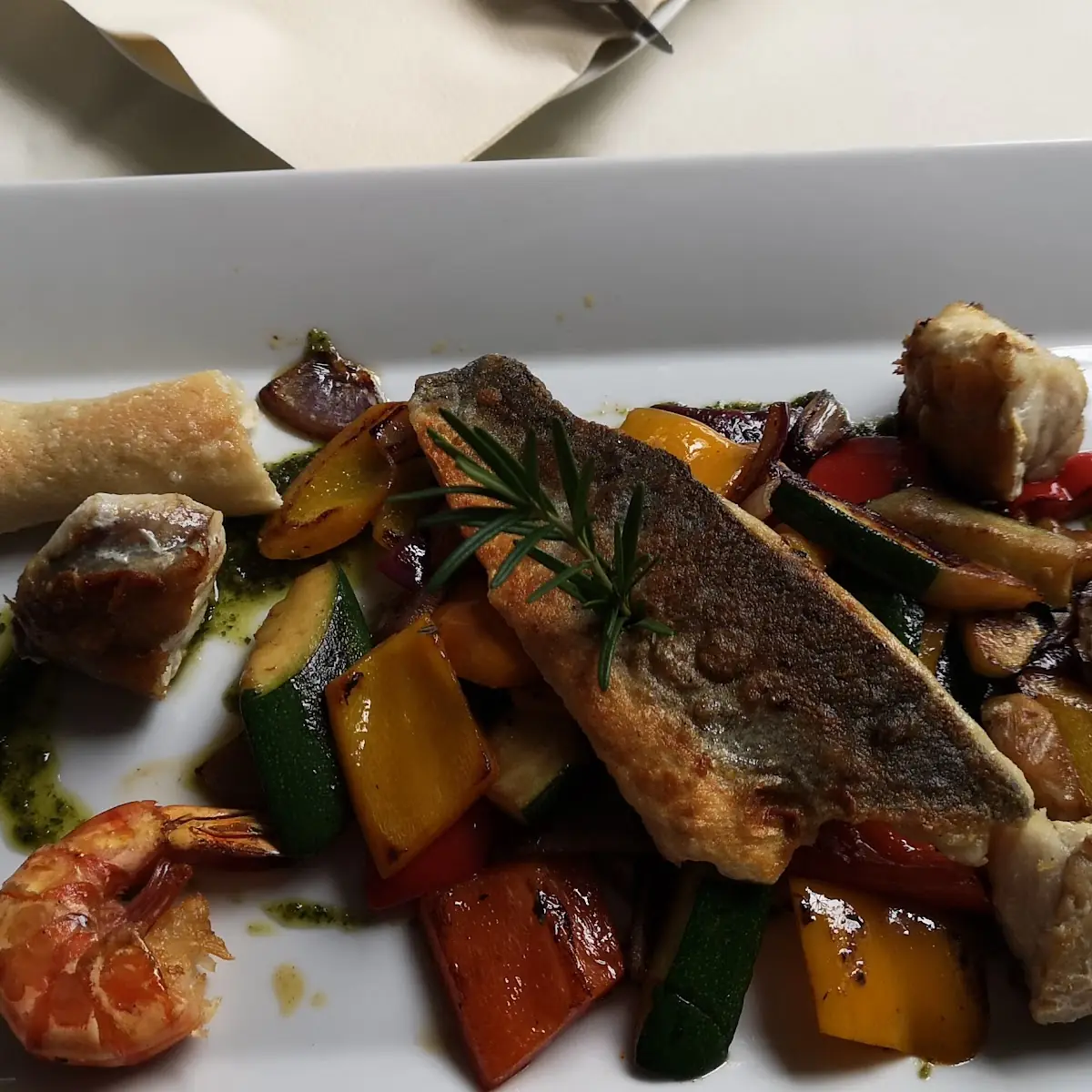 Mediterrane Fischplatte