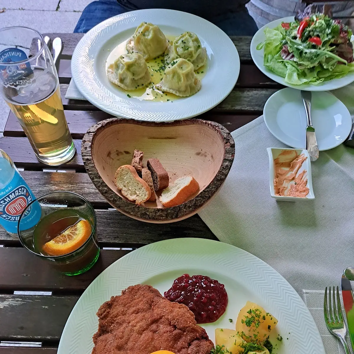 Kärntner Kasnudeln Mit Blattsalat