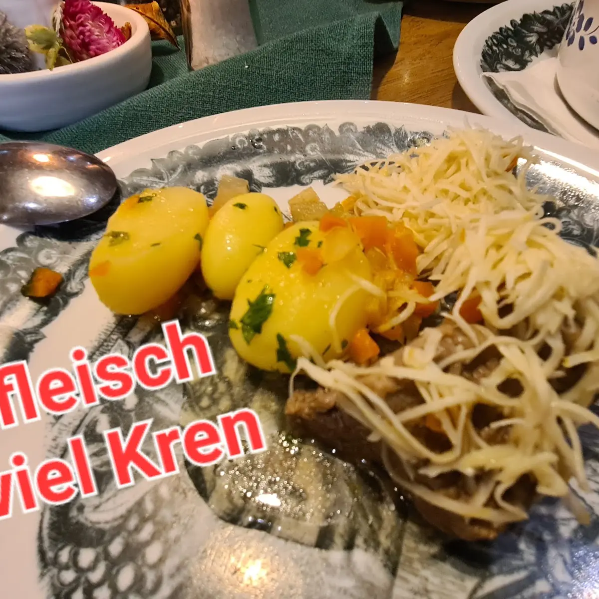 Obersteirisches Wurzelgemüse Mit Rindfleisch U Kren