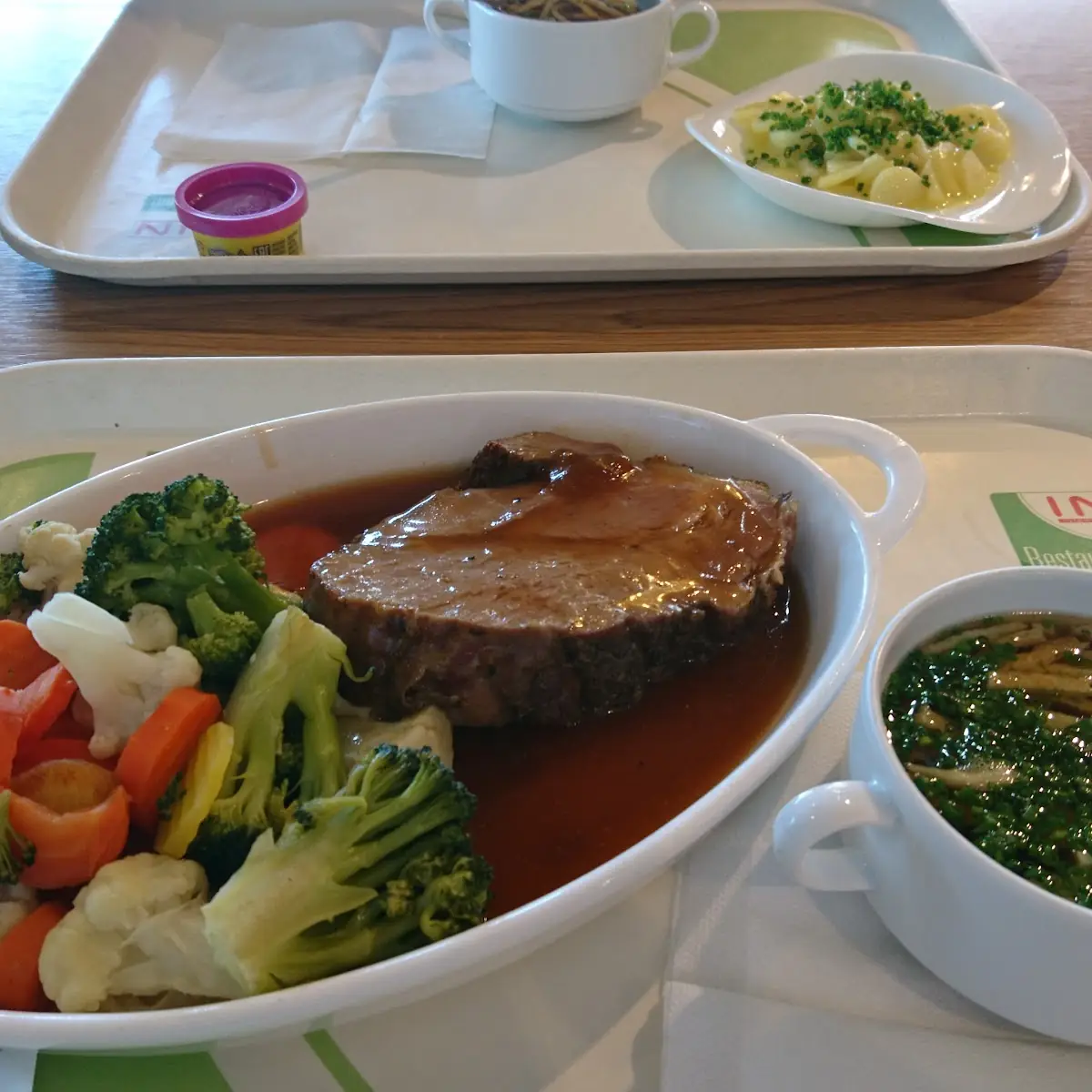 Schweinesbraten Mit Gemüse