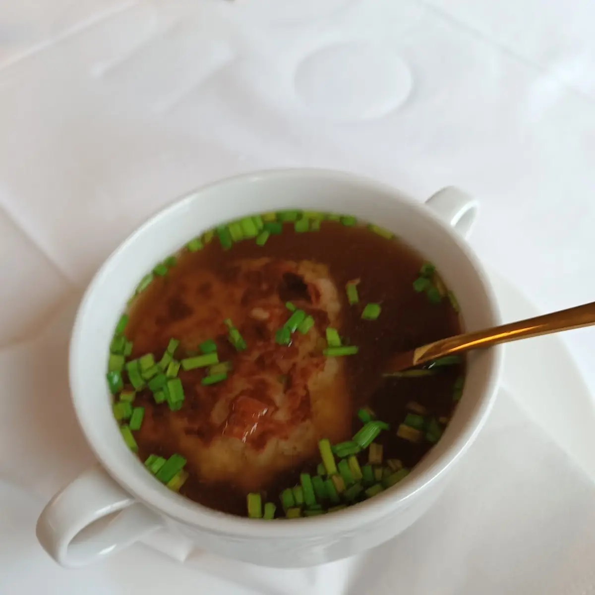 Käsepressknödel Suppe