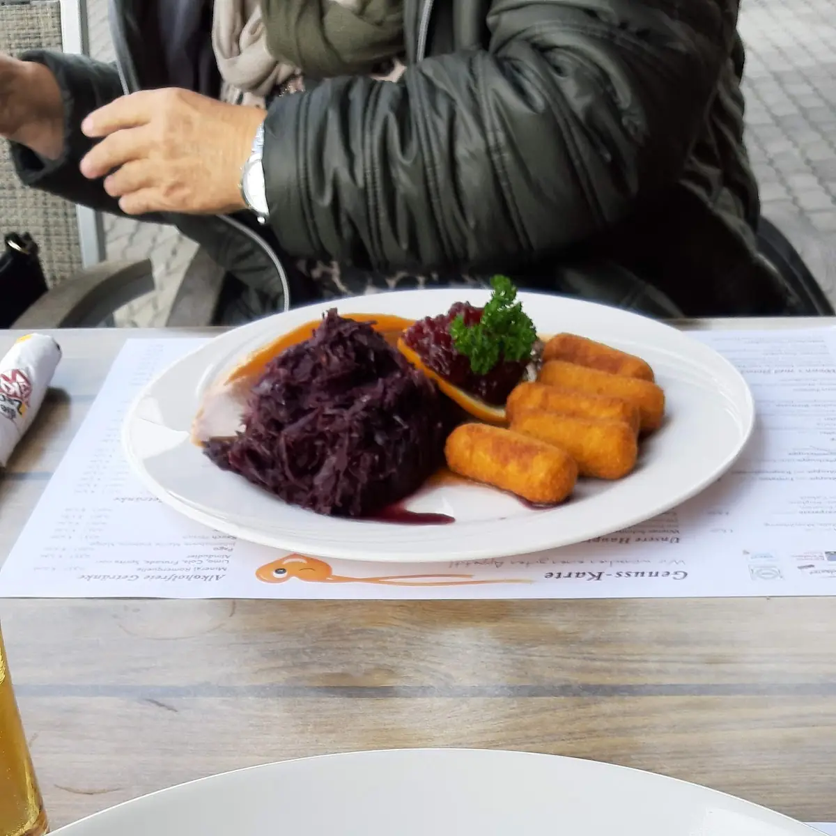 Hirschbraten Hirschgulasch