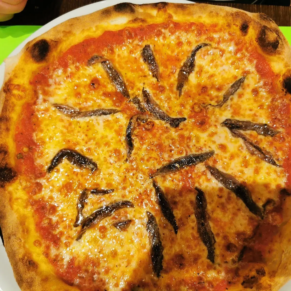 Pizza Mit Sardellen