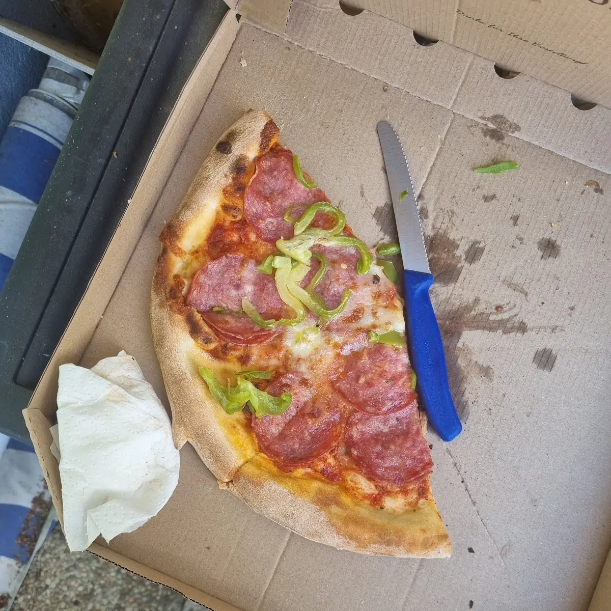 Pizza Salami Mit Mais