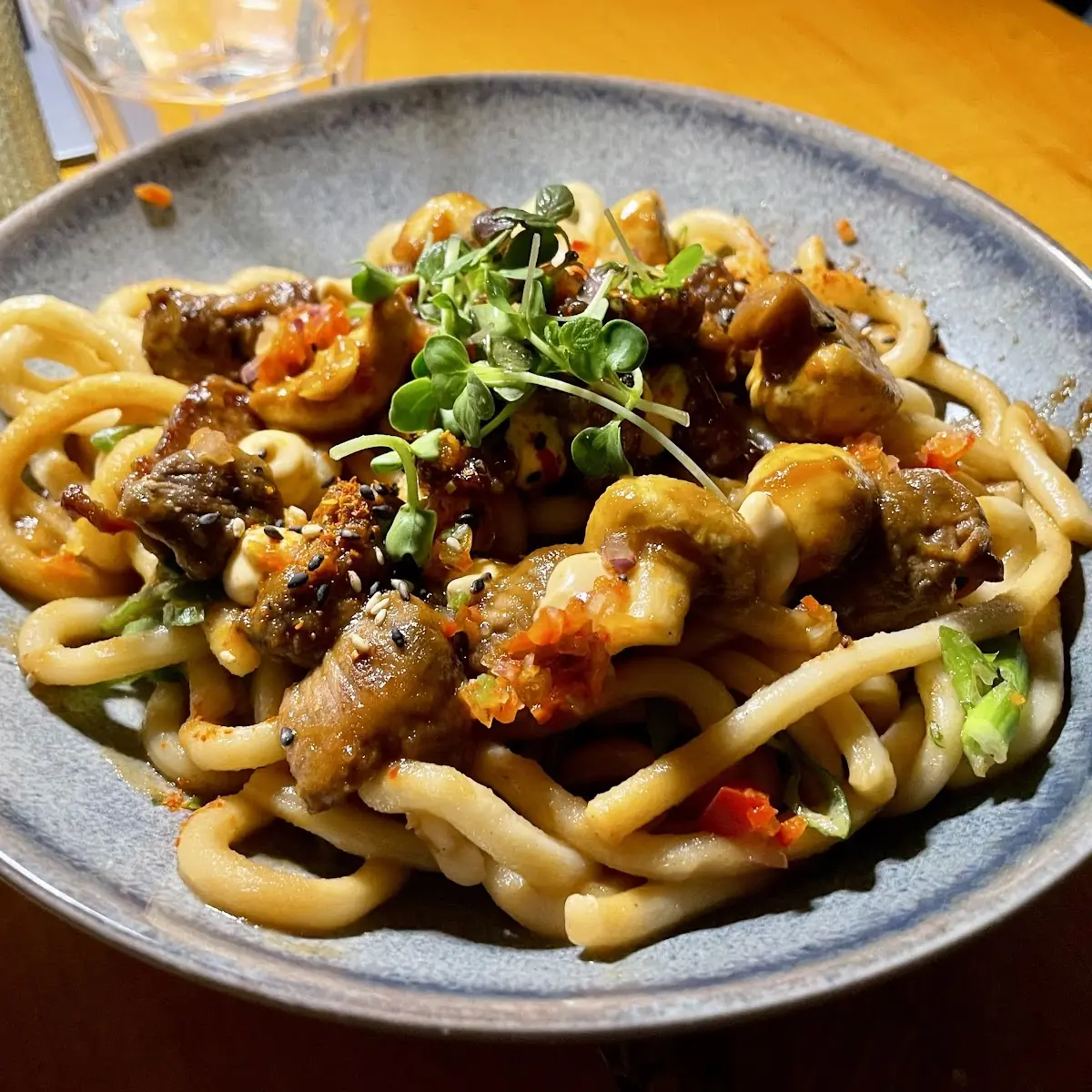 Udon with Beef