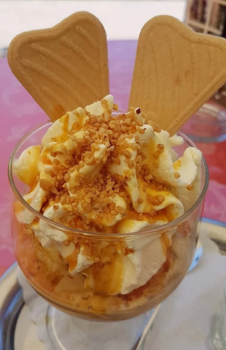 Caramel Eisbecher